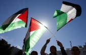 Three Palestinian Flags